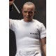 The Silence of the Lambs Action Figure 1/6 Hannibal Lecter White Prison Uniform Version 30 cm